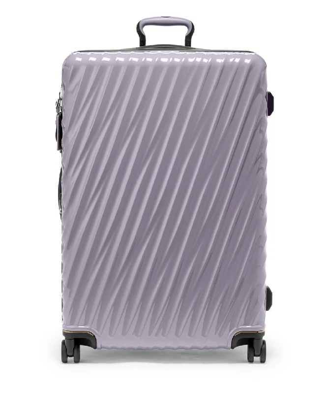 Anti - Theft Crossbody Travel Bags with RFID Protection in Gray for City Trips19 Degree Extended Trip Expandable 4 Wheeled Packing Case