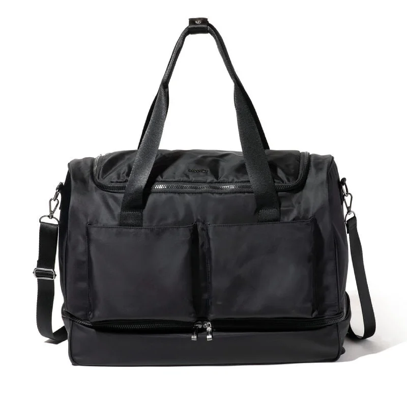 Compact Travel Umbrella Pouches in Navy Blue for Easy StorageBaggallini Deluxe Fifth Avenue Weekender
