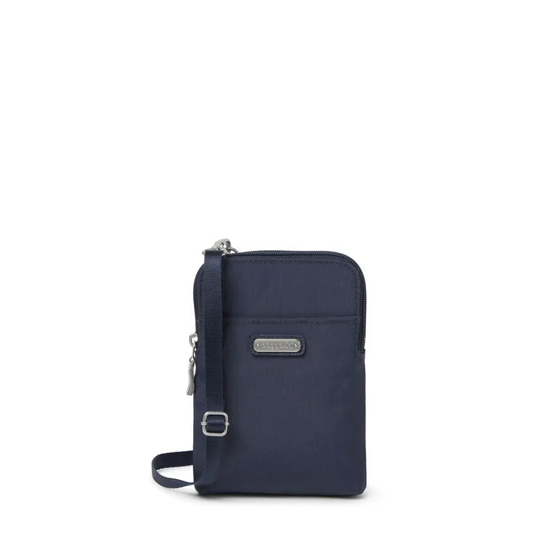 Travel Shoe Bags in Polyester with Ventilation Holes in KhakiBaggallini Take Two RFID Bryant Crossbody Bag