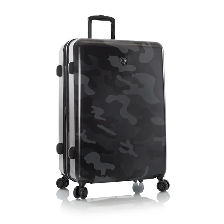 Leather - Trimmed Travel Laptop Sleeves in Burgundy for ProtectionBlack Camo 30" Fashion Spinner™