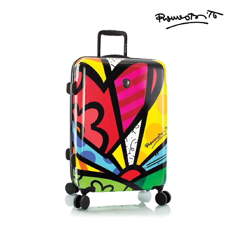 Women's Travel Makeup Bags with Mirror in Pink and BlackBritto - A New Day 26" - The Art of Modern Luggage™