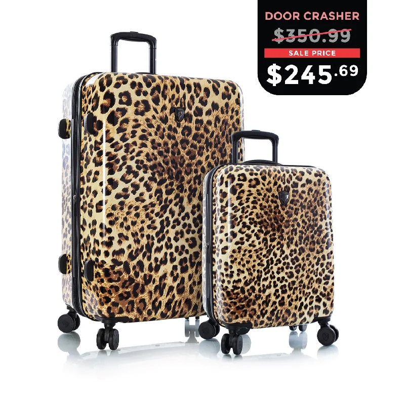 Expandable Travel Toiletry Bags in Clear Plastic for Easy Airport ScreeningCYBER MONDAY DOOR CRASHER 2024 - Brown Leopard Fashion Spinner™ 2 Piece Luggage Set (21"/30")