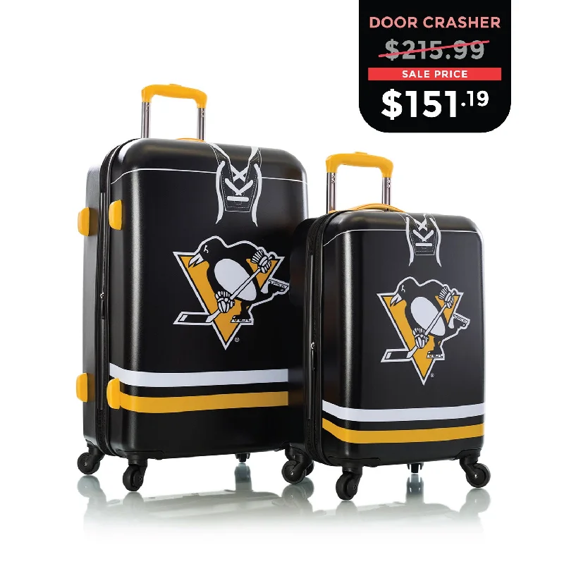 Monogrammed Leather Luggage Tags in Brown for a Personalized TouchCYBER MONDAY DOOR CRASHER 2024 - NHL Luggage 2pc. Set - Pittsburgh Penguins