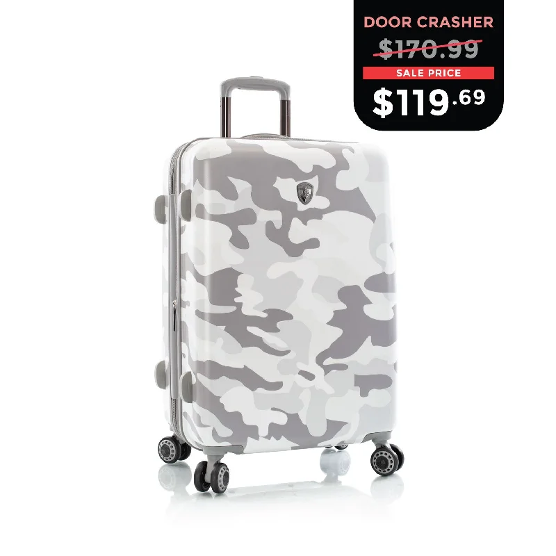Anti - Theft Crossbody Travel Bags with RFID Protection in Gray for City TripsCYBER MONDAY DOOR CRASHER 2024 - White Camo 26" Fashion Spinner™ Luggage