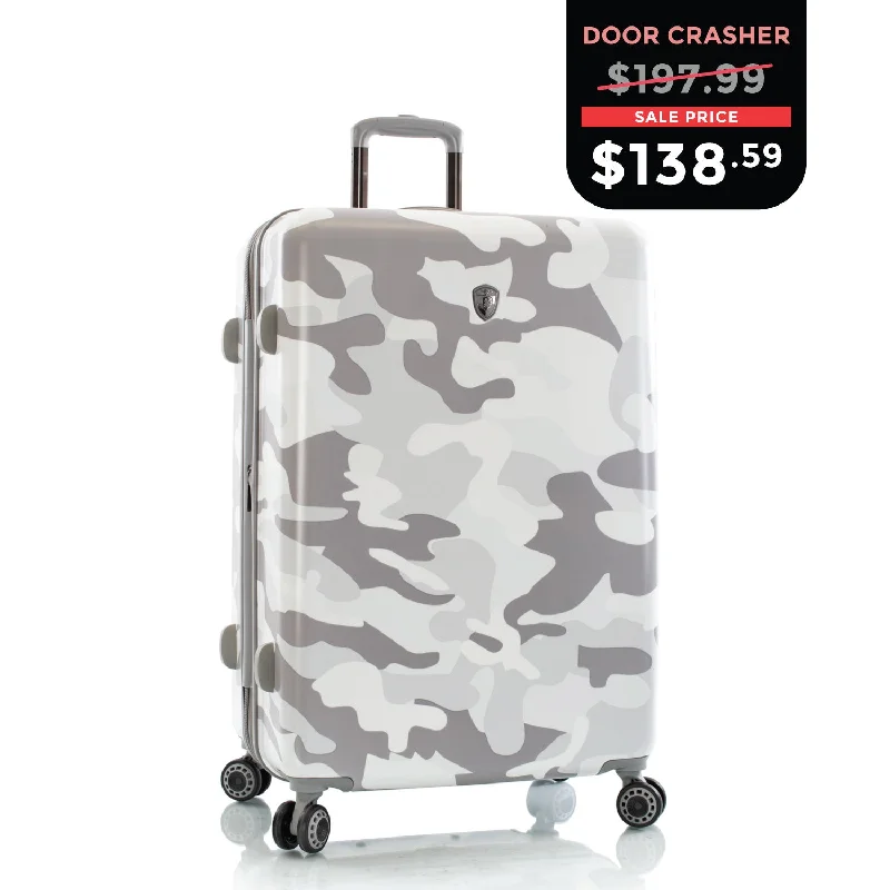 Travel Jewelry Organizers in Velvet with Multiple Compartments in PurpleCYBER MONDAY DOOR CRASHER 2024 - White Camo 30" Fashion Spinner® Luggage