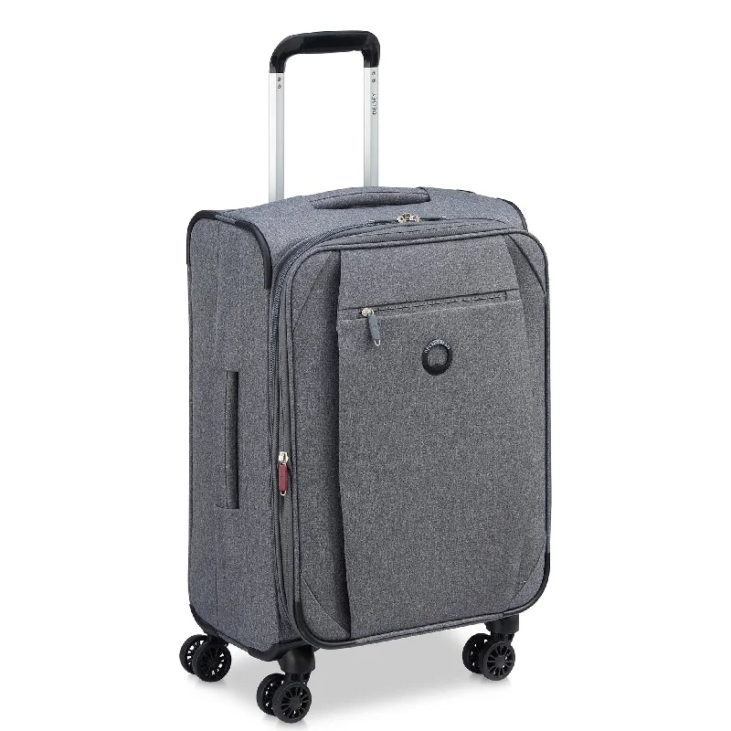 Women's Travel - Friendly Backpack Rain Covers in Transparent MaterialDelsey Rami Carry-On Plus Expandable Spinner