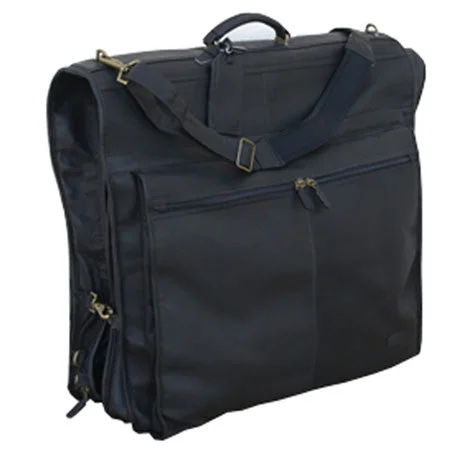 Anti - Theft Crossbody Travel Bags with RFID Protection in Gray for City TripsDorado Leather Garment Bag Anti - Theft Crossbody Travel Bags with RFID Protection in Gray for City TripsDorado Leather Garment Bag