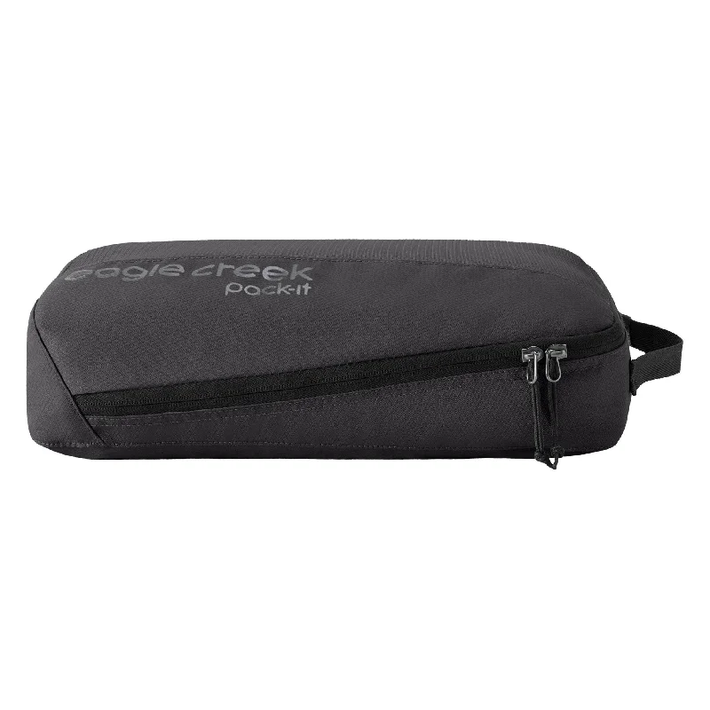 Hanging Travel Toiletry Bags with Multiple Pockets in TealEagle Creek Pack-It Reveal Extended Stay Set