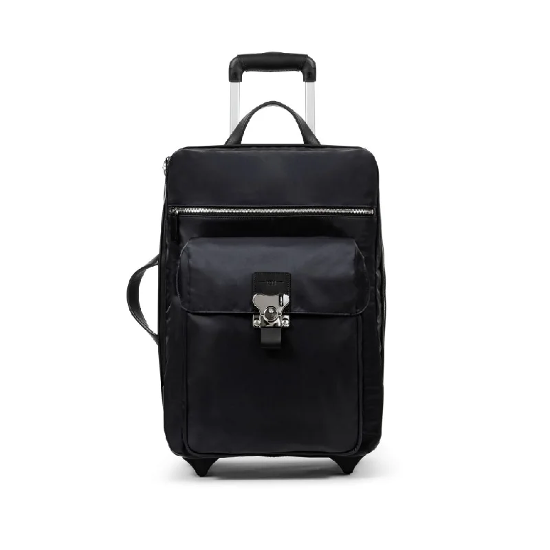 Compression Packing Cubes in Black and White for Saving Luggage SpaceFPM Milano Bank On the Road Duffle on Wheels