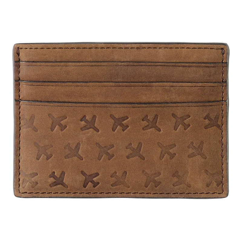 Travel Shoe Bags in Polyester with Ventilation Holes in KhakiJohnston & Murphy Jackson Embossed Weekender Case