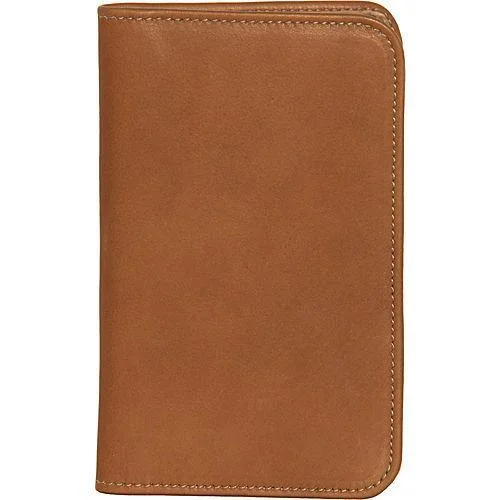 Leather - Trimmed Travel Laptop Sleeves in Burgundy for ProtectionPiel Leather Mini Notepad Holder