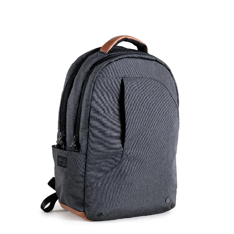 Compression Packing Cubes in Black and White for Saving Luggage SpacePKG Durham Outpost 30L Recycled Backpack