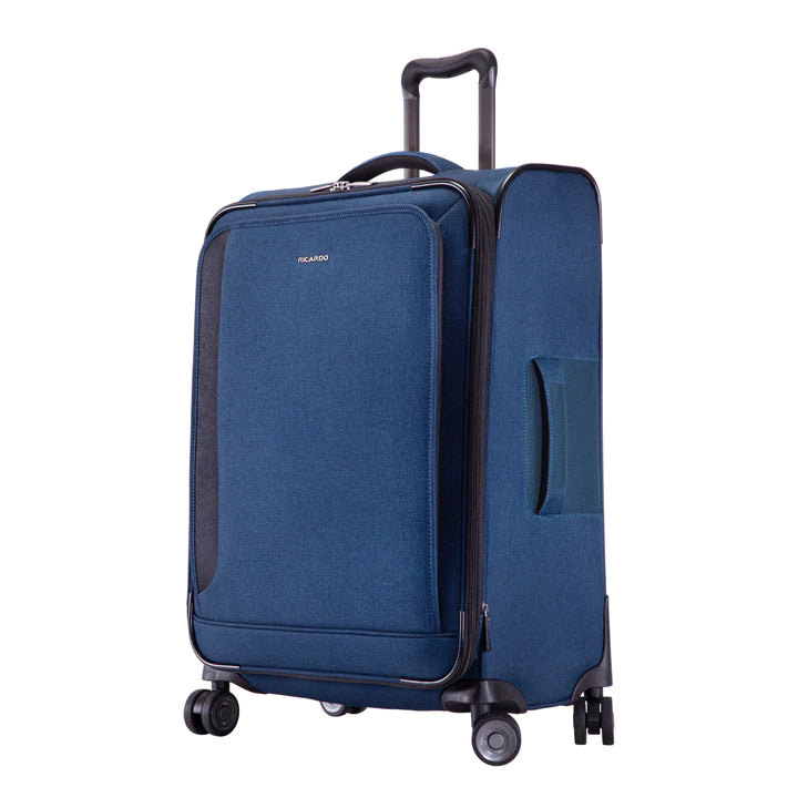 Expandable Travel Toiletry Bags in Clear Plastic for Easy Airport ScreeningRicardo Beverly Hills Malibu Bay 3.0 Medium Spinner