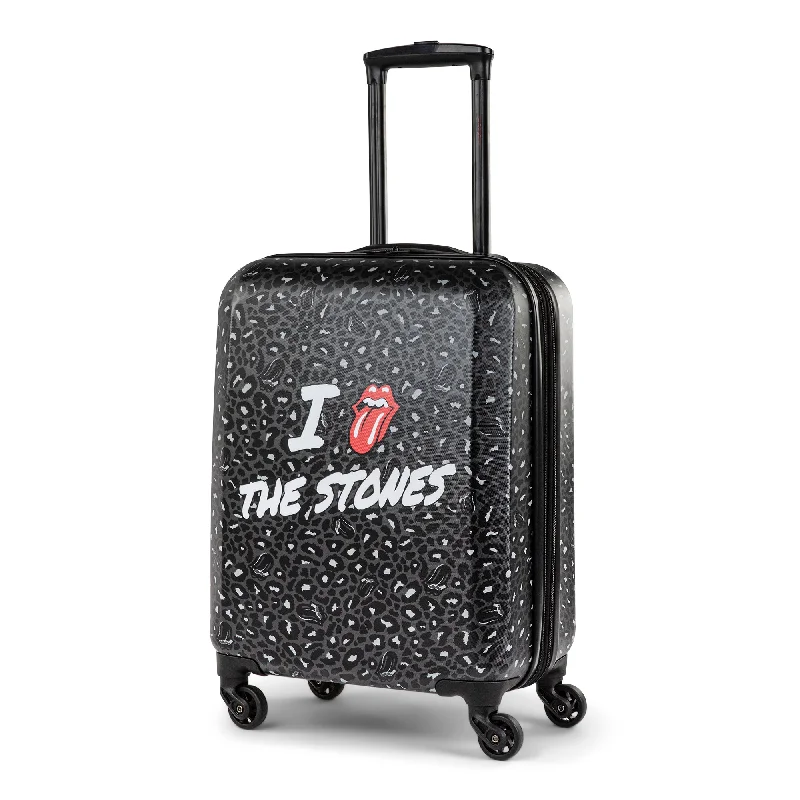 Foldable Travel Laundry Bags in Floral Print for Keeping Clothes OrganizedRolling Stones Paint It Black Carry-On Luggage