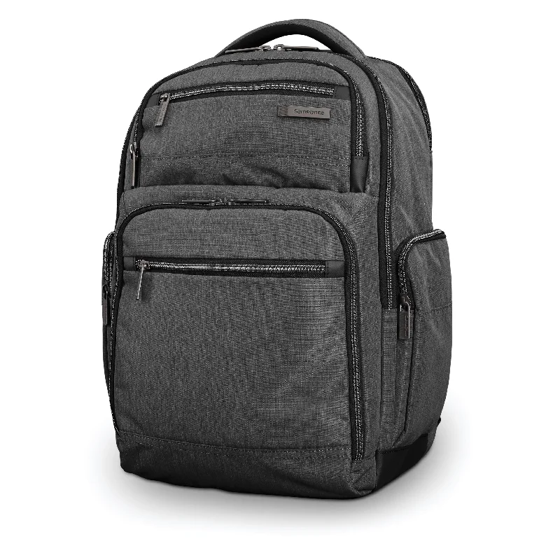 Women's Travel - Friendly Backpack Rain Covers in Transparent MaterialSamsonite Modern Utility Double Shot Backpack