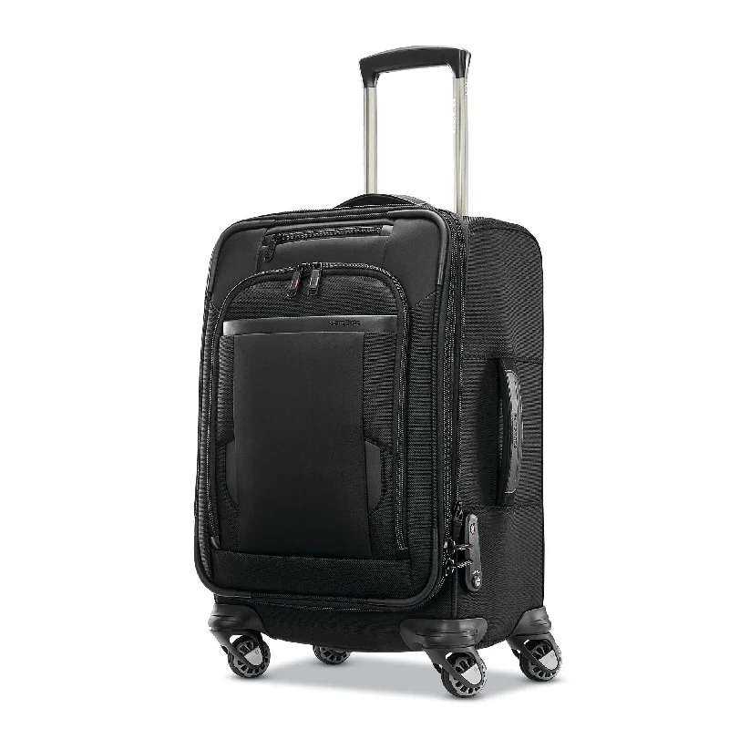 Travel - Size Toiletry Bottles with Leak - Proof Caps in ClearSamsonite Pro Carry-On Expandable Spinner