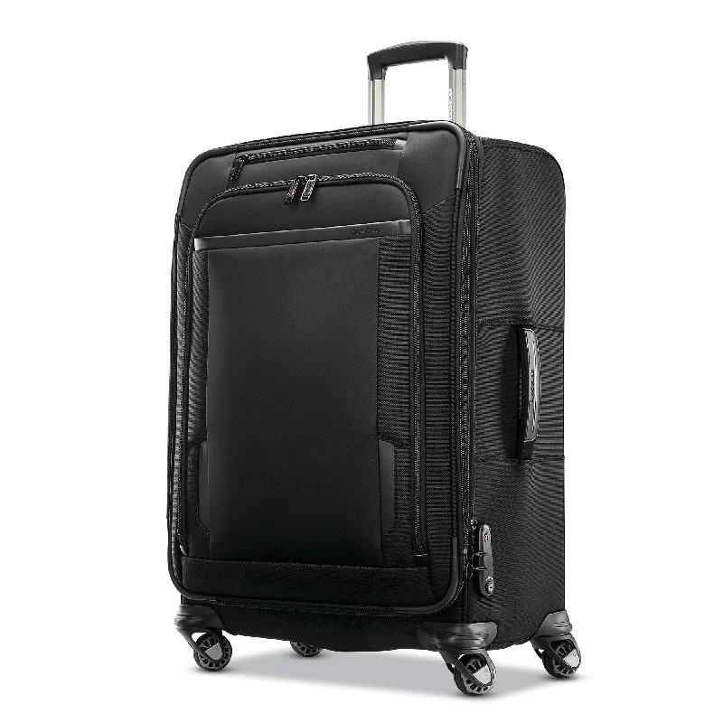 Detachable Travel Bag Shoulder Straps in Beige with Cushioned PadsSamsonite Pro Medium Expandable Spinner