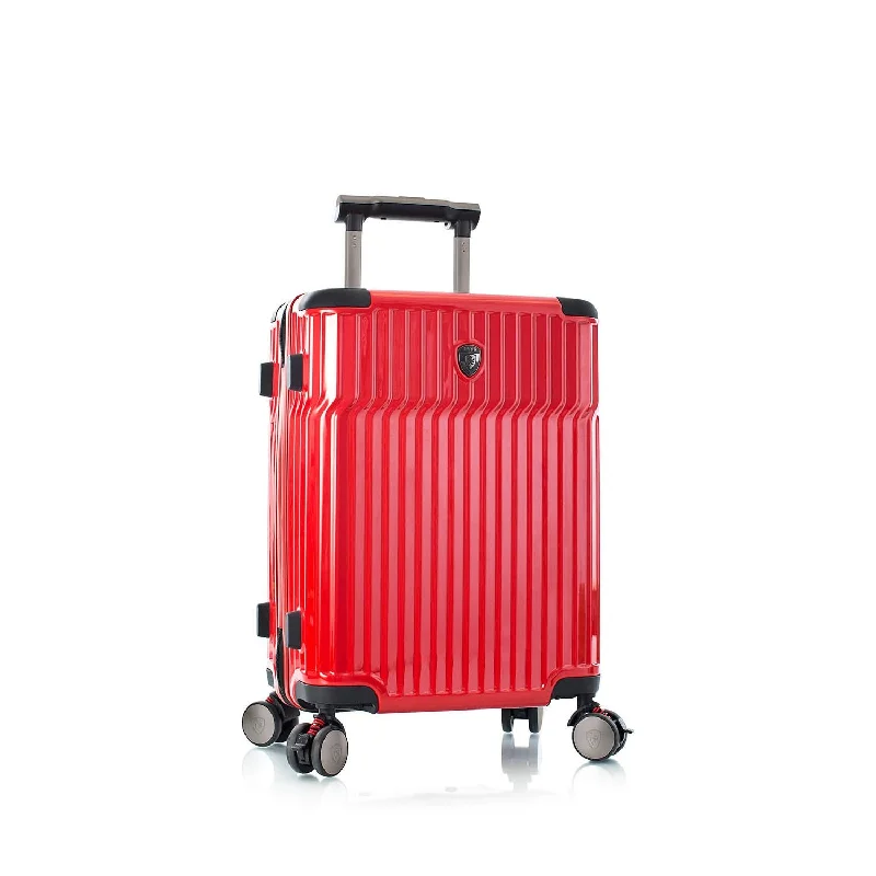 Compression Packing Cubes in Black and White for Saving Luggage SpaceTekno 21" Carry-on - Red