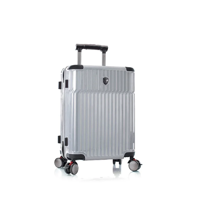 Foldable Travel Laundry Bags in Floral Print for Keeping Clothes OrganizedTekno 21" Carry-on Luggage - Silver