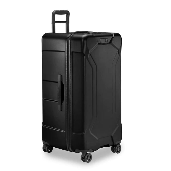Travel - Size Toiletry Bottles with Leak - Proof Caps in ClearBriggs & Riley Torq Hardside Rolling Trunk Spinner