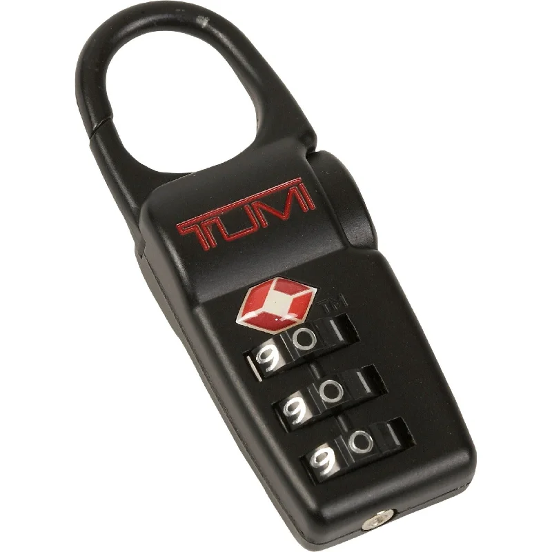 Monogrammed Leather Luggage Tags in Brown for a Personalized TouchTUMI Alpha TSA Lock
