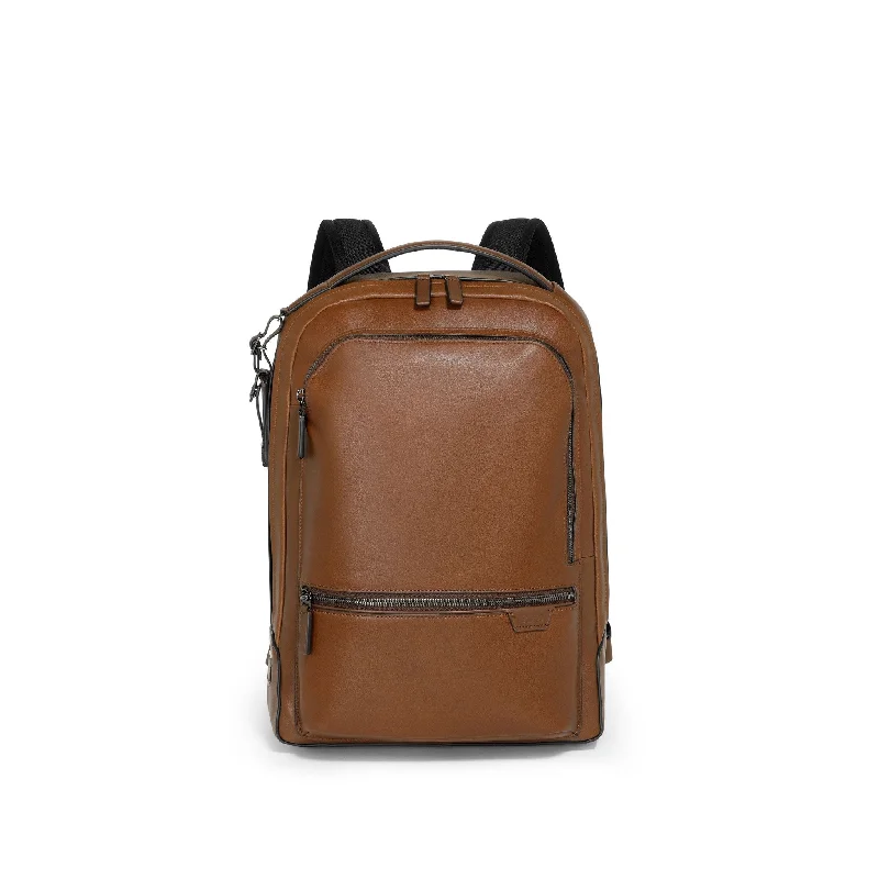 Adjustable Luggage Straps in Pink with Reflective Stripes for Night TravelTUMI Harrison Bradner Leather Backpack