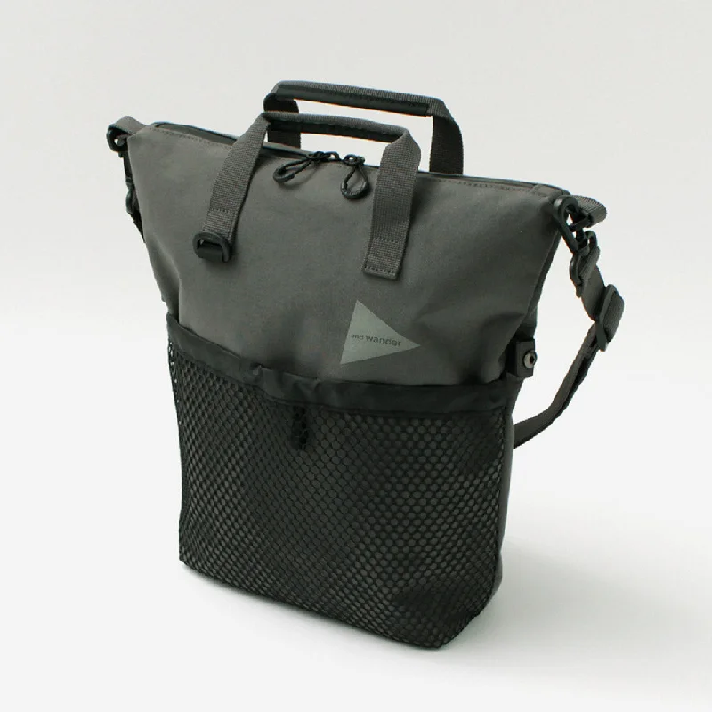 Women's Tote Bag with Magnetic Closure in Orange for Easy Access on the GoAND WANDER / PE/CO 2-Way Bag