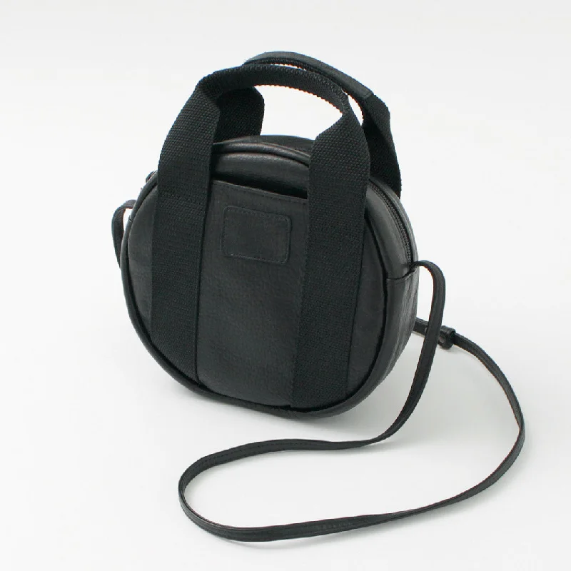 Tote Bag with RFID - Blocking Pocket in Black for Protecting Your Cards and InformationFUJITO / Leather Helmet Pouch