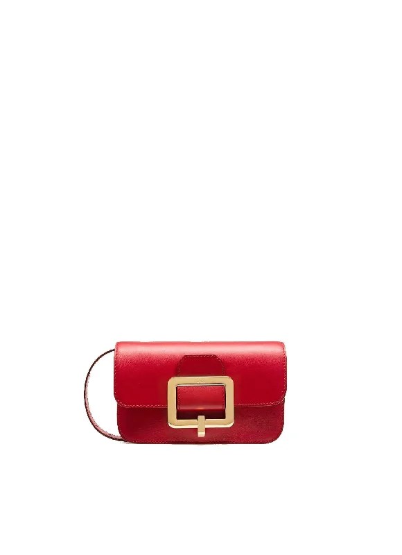 Women's Printed Tote Bag in Floral Patterns for a Spring - Themed Shopping TripBally Janelle S Women's 6232461 Red Leather Minibag