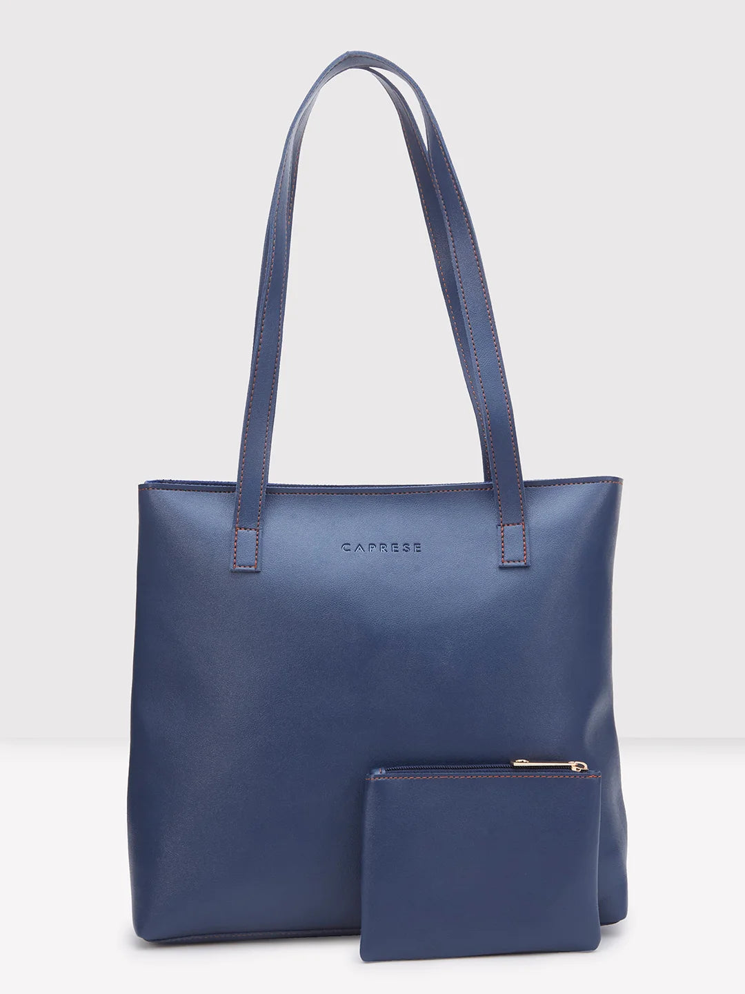 Geometric - Printed Tote Bag in Multicolor for a Contemporary and Trendy OutfitCaprese Myla Tote Large Navy Geometric - Printed Tote Bag in Multicolor for a Contemporary and Trendy OutfitCaprese Myla Tote Large Navy