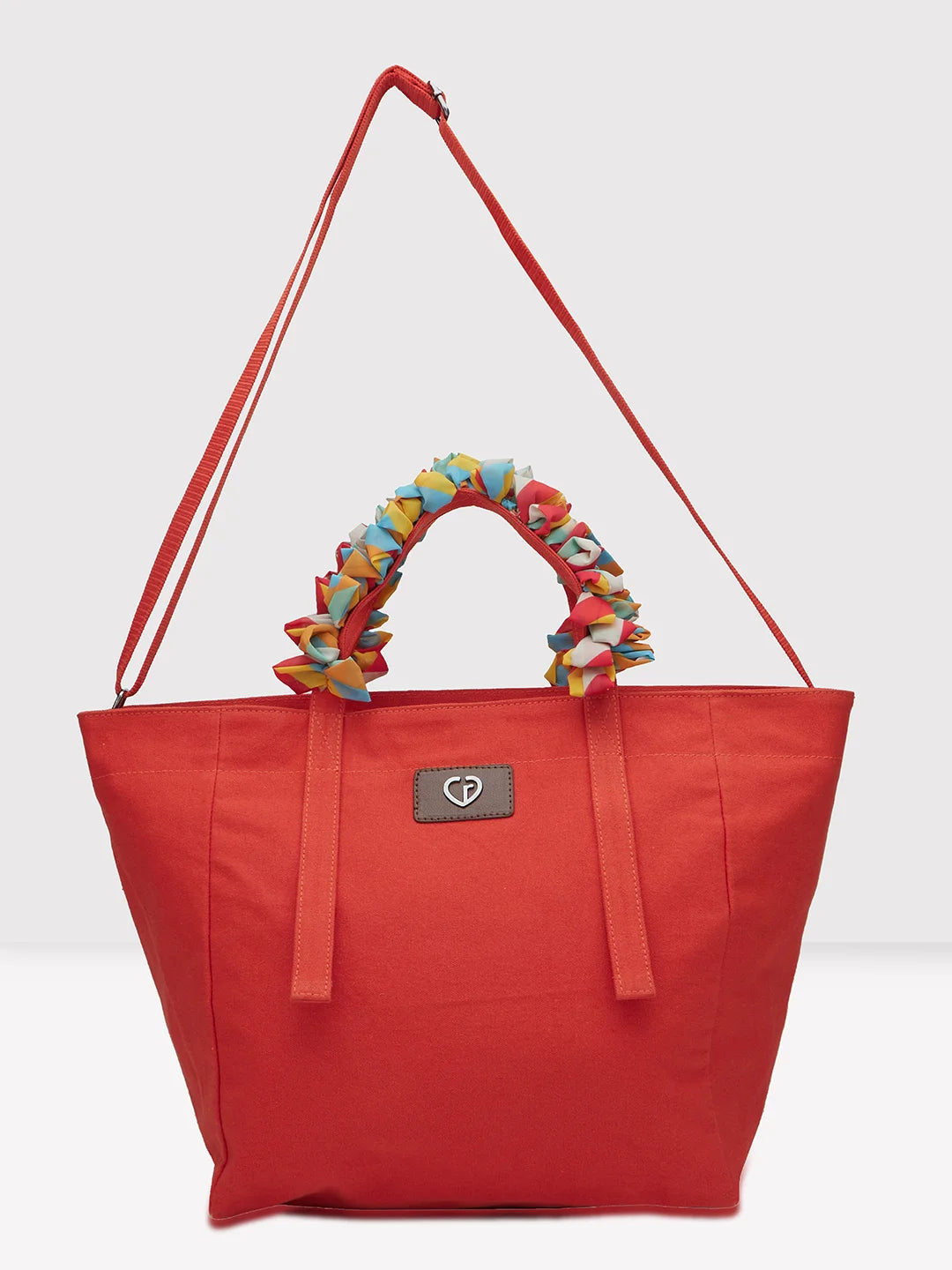 Large Capacity Genuine Leather Women's Tote Bag in Black for Work and CommutingCaprese Oakley Tote Large (E) Red