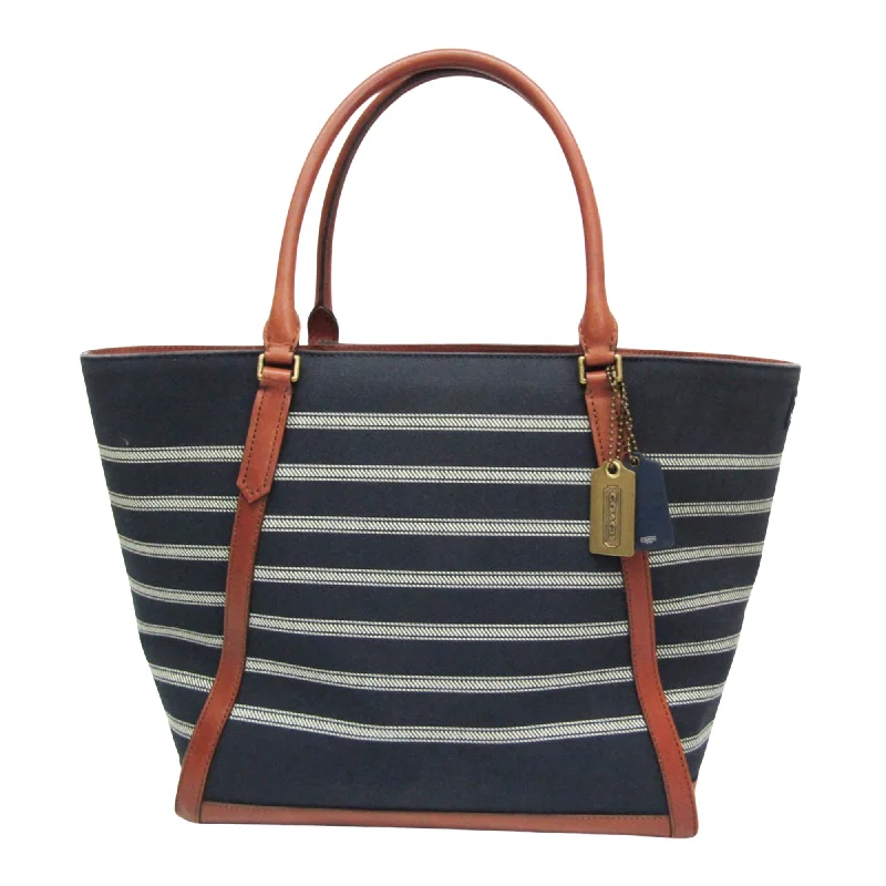 Women's Tote Bag with Magnetic Closure in Orange for Easy Access on the GoCoach  Canvas Tote Bag (Pre-Owned)