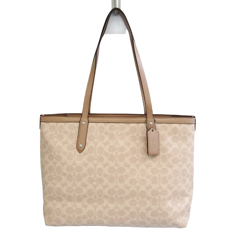 Women's Printed Tote Bag in Floral Patterns for a Spring - Themed Shopping TripCoach Signature  Canvas Tote Bag (Pre-Owned)