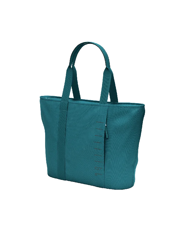 Small Vegan Leather Tote Bag in Blush Pink with Gold - Tone Hardware for a Feminine and Stylish AccessoryEssential Tote 20L Midnight Teal