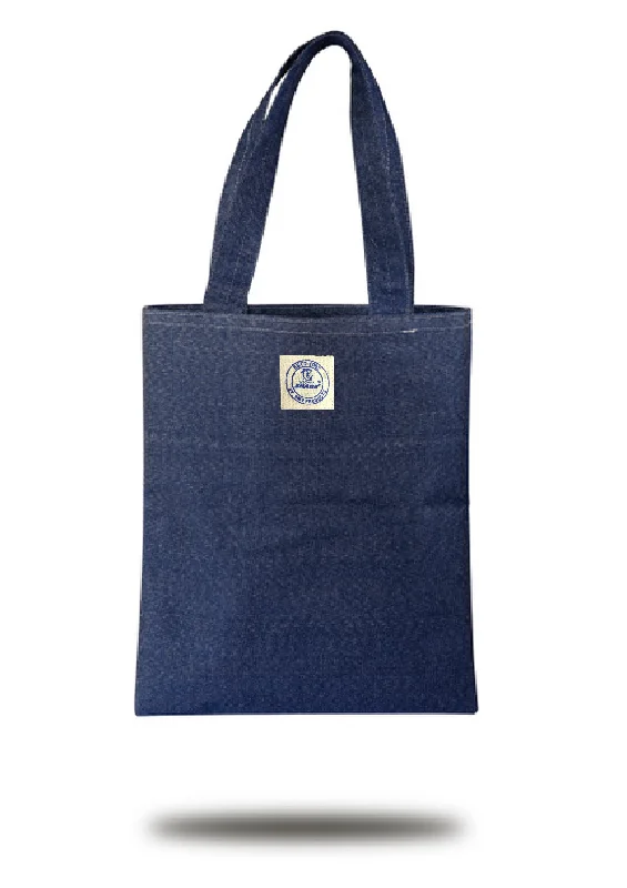 Women's Tote Bag with Zipper Closure in Red for Secure StorageEveryday Denim Tote bag