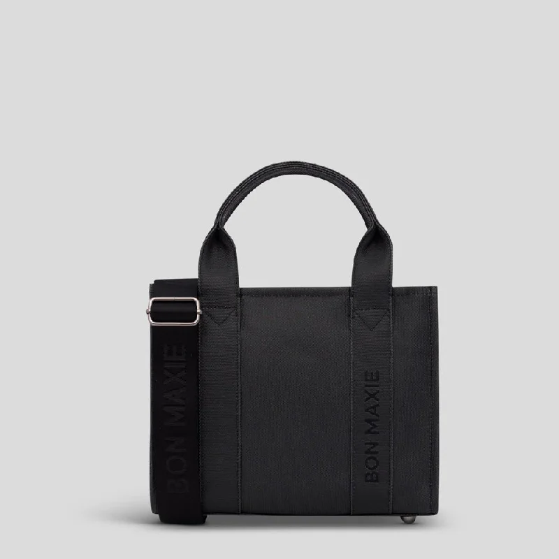 Tote Bag with RFID - Blocking Pocket in Black for Protecting Your Cards and InformationMicro Bon Vivant Structured Tote Bag -- Black