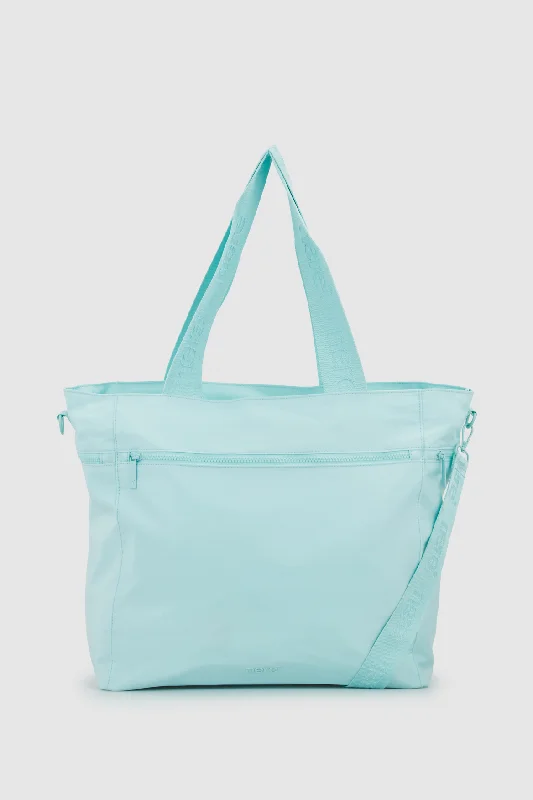 Women's Tote Bag with Detachable Pouch in Purple for Added ConvenienceBondi Nylon Large Tote Bag