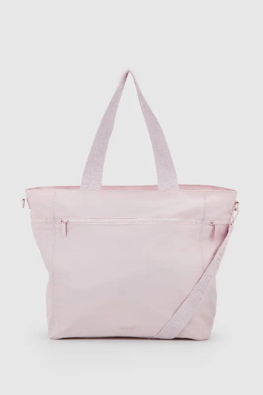 Large Capacity Genuine Leather Women's Tote Bag in Black for Work and CommutingBondi Nylon Large Tote Bag