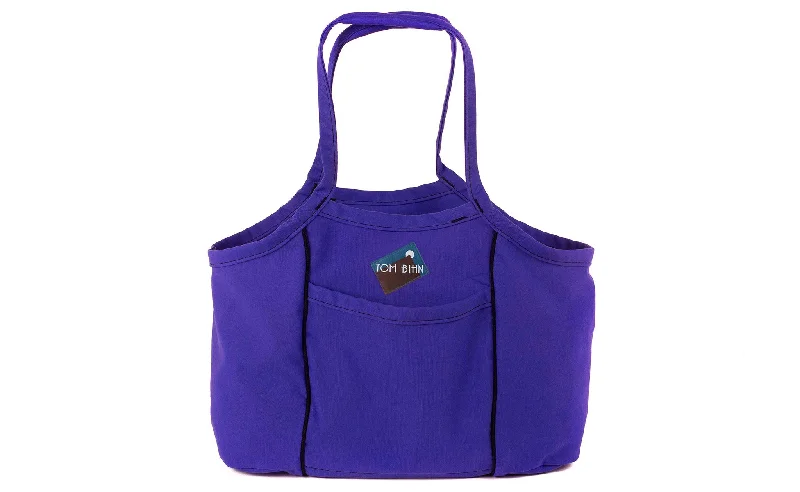 Women's Tote Bag with Magnetic Closure in Orange for Easy Access on the GoOrganic Cotton Truck