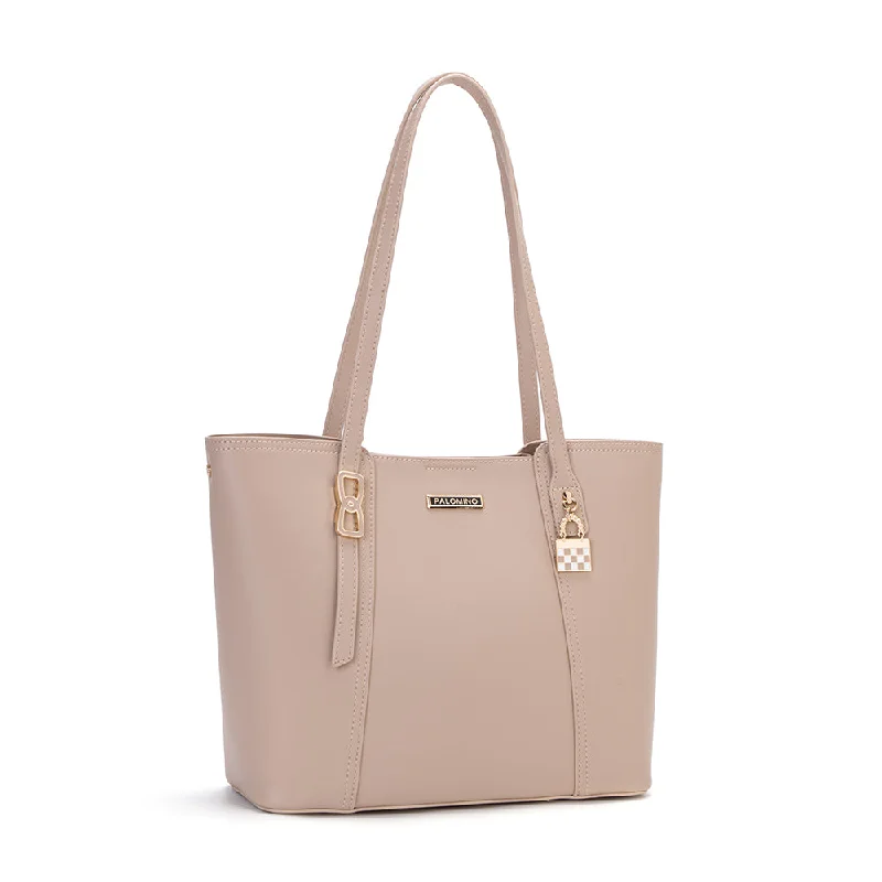 Women's Printed Tote Bag in Floral Patterns for a Spring - Themed Shopping TripPalomino Cornel Totebag - Khaki