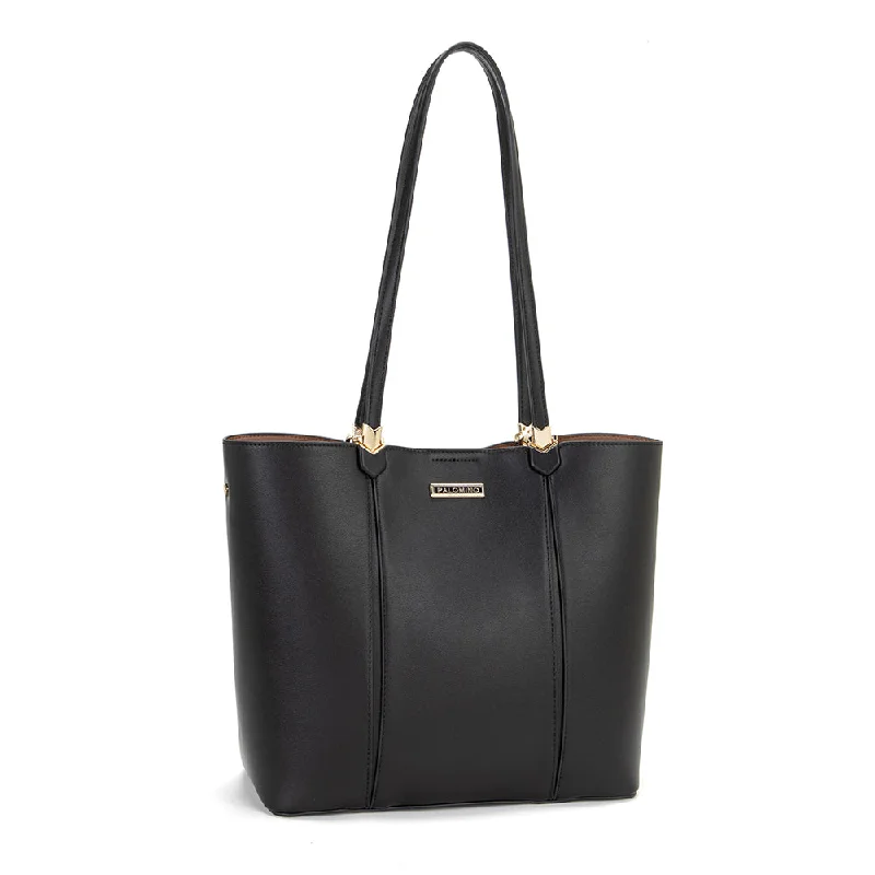 Women's Tote Bag with Zipper Closure in Red for Secure StoragePalomino Costa Totebag - Black