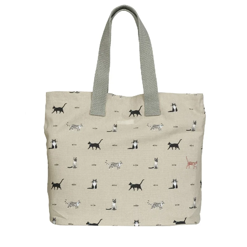 Tote Bag with Adjustable Shoulder Strap in Olive Green for Comfortable CarryingPurrfect Everyday Bag
