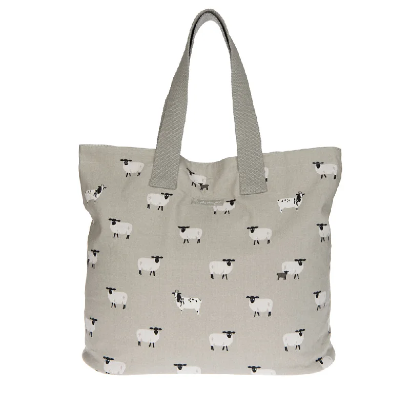 Tote Bag with RFID - Blocking Pocket in Black for Protecting Your Cards and InformationSheep Everyday Bag