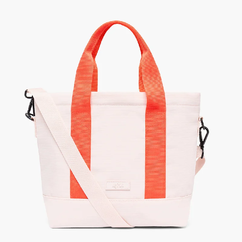 Oversized Jute Tote Bag in Natural Color with Rope Handles for a Beach VacationStrata Mini Bag Quartz Vandra