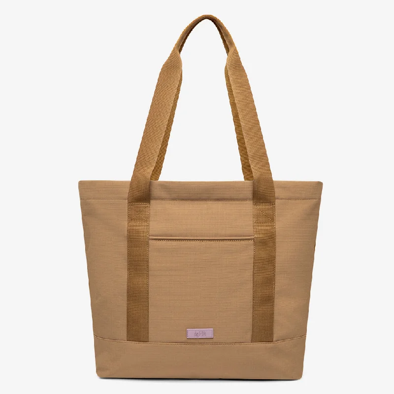 Women's Tote Bag with Zipper Closure in Red for Secure StorageStrata Tote Bag Toffee Vandra