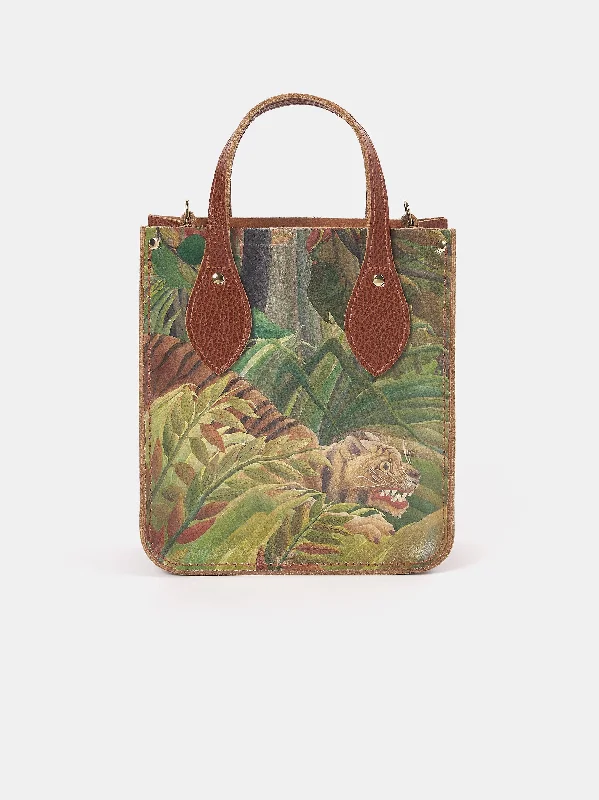 Metallic Tote Bag in Rose Gold with Chain Handles for a Glamorous Night OutThe Mini Tote - Bay with Surprised