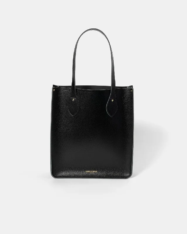 Women's Printed Tote Bag in Floral Patterns for a Spring - Themed Shopping TripThe Tote - Black Celtic Grain