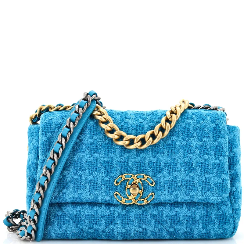 Women's Mini Crossbody Bag in Pink Velvet with Rhinestone Accents for Girls' Nights Out19 Flap Bag Quilted Tweed Medium