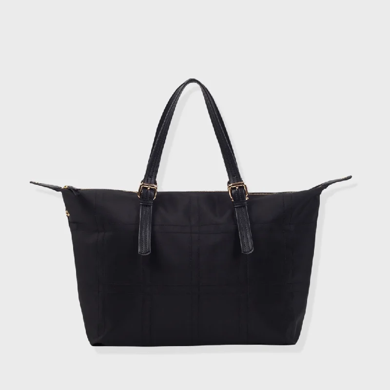 Shoulder Bag with Geometric Pattern in Multicolor for a Contemporary Style3 IN 1 NYLON SHOULDER BAG BLACK