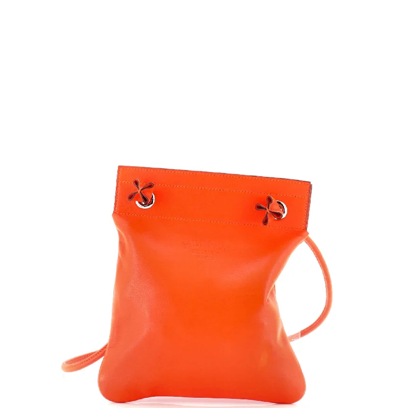 Women's Crossbody Bag with Magnetic Closure in White for Quick AccessAline Bag Milo Lambskin and Swift Mini